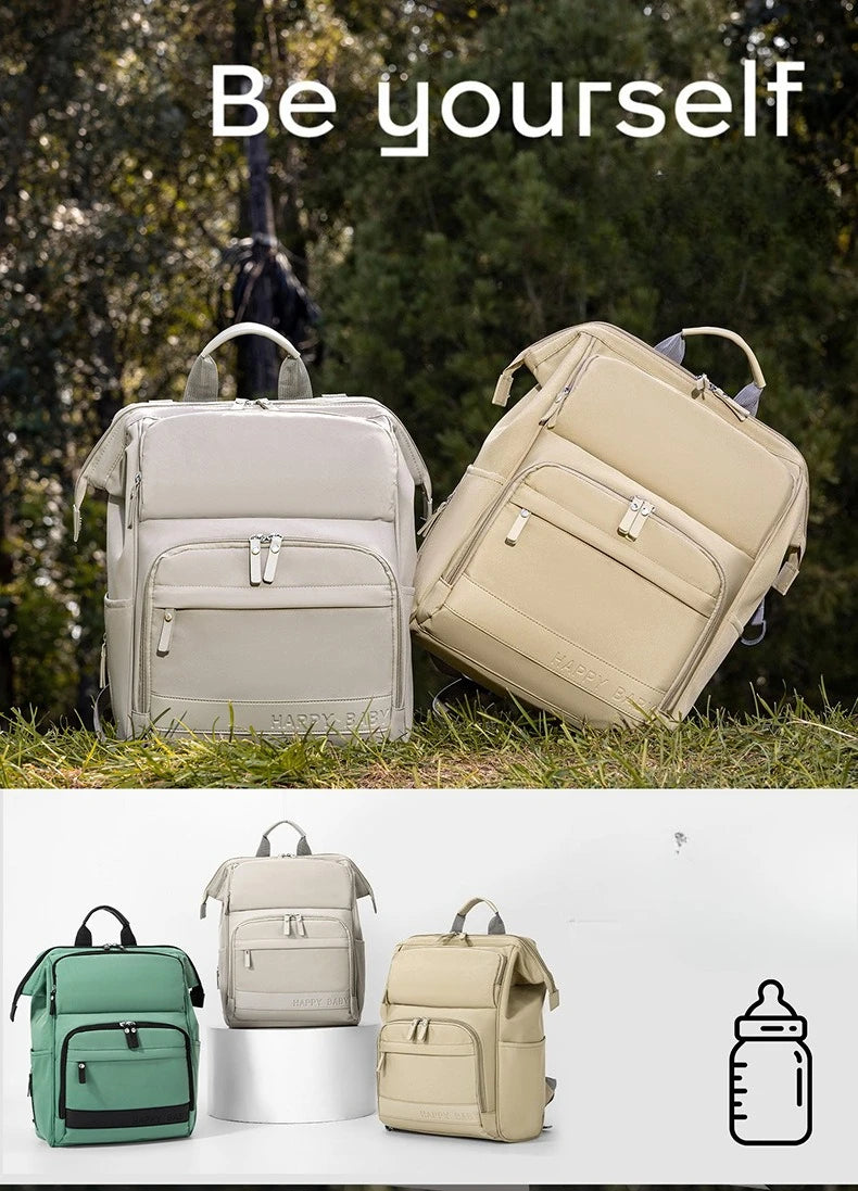 New Mom Bag: Multi-Functional, High-Capacity, Lightweight Diaper Bag with Milk Storage Compartment