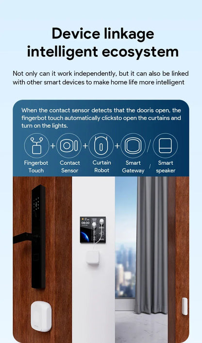 Tuya BLE Touch Screen Finger Robot Rechargeable Smart remote control timing screen clicker Touch Switch Robot Remoter AlexaVoice