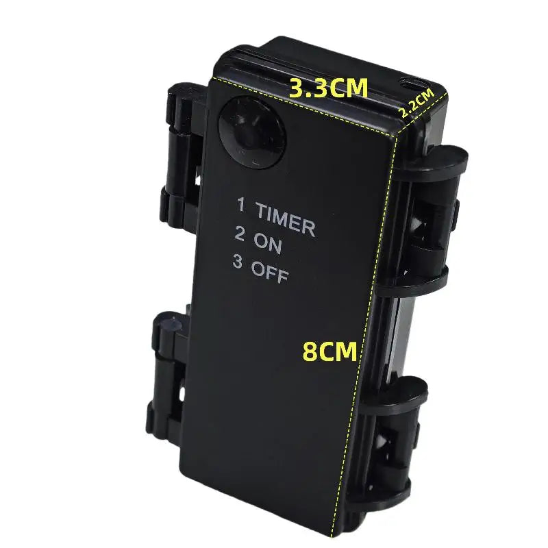 NEW Hot！1Pc 2 Sections AA Battery Holder 3V No.5 Waterproof And Dustproof Battery Cartridge With Timing Function