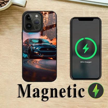 F-Fords Car M-Mustang Phone Case For iPhone 16,15,14,13,12,11,Plus,Pro,Max Mini Magsafe Magnetic Wireless Charging