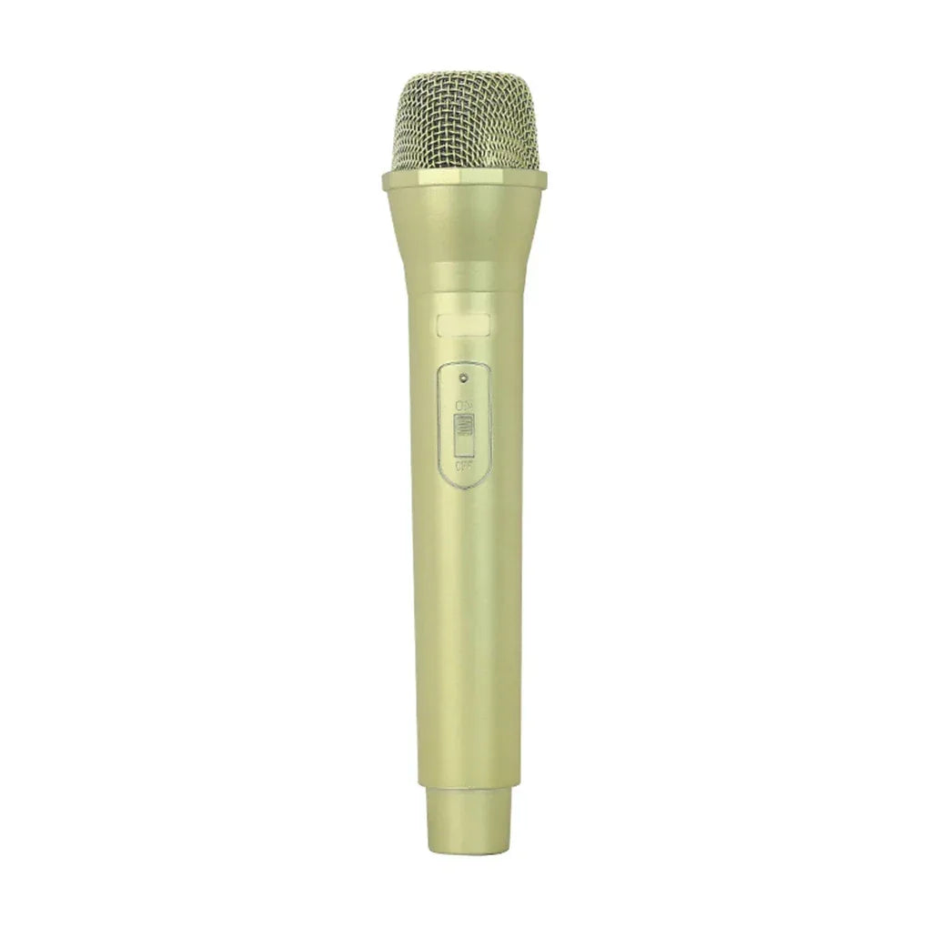 Artificial Handheld Microphone Simulation Fake Mic Prop Toy Festival 1PC Fake Plastic Mic