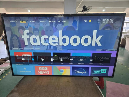 Factory Cheap 65 75 85 Inch Waterproof Television 4K Android UHD Smart Tv 2k Home Television