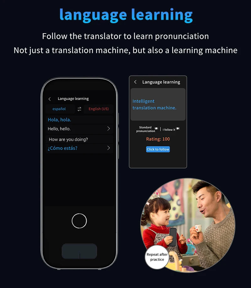 Scan Translation Machine Support 148 Language Translator Device AI Translator With ChatGPT Translator offlin Translation Tourism