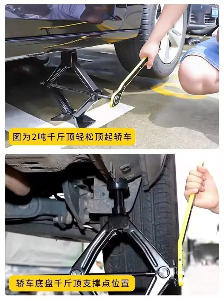 1T 3T Car Hydraulic Jack Special Tool for Tire Change Portable Manual Hydraulic Lifting Tool