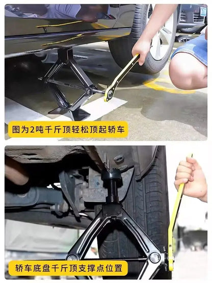 1T 3T Car Hydraulic Jack Special Tool for Tire Change Portable Manual Hydraulic Lifting Tool