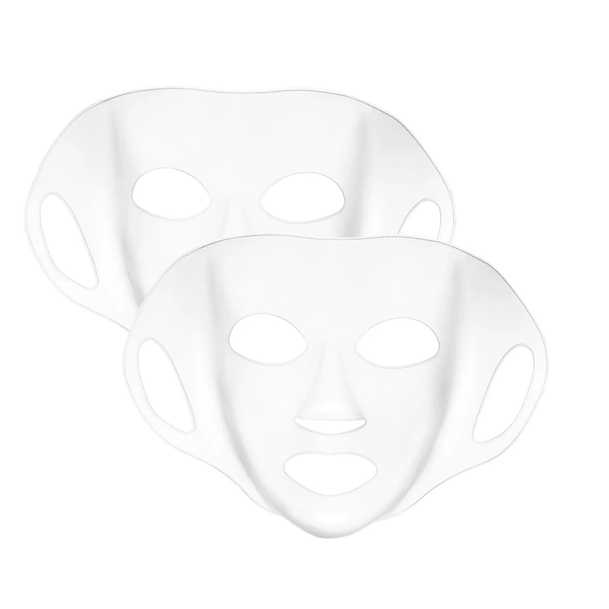 3D Silicone Face Mask Cover Reusable Face Mask Holder for Sheet Masks Moisturizing Facial Mask Cover Prevent Evaporation Beauty