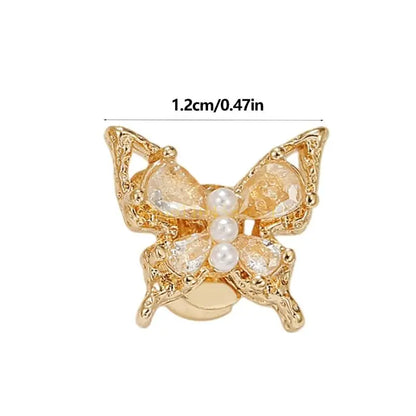 Best Seller 1 Pair Butterfly Themed Ear Clip Embellishment Zircon Detail Earbuds Ornament For Freeclip 1/2 Wireless Equipment
