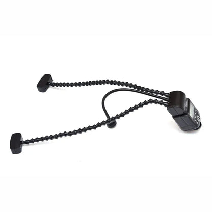 K808 Camera Flash Macro Light Flexible Macro LED Speedlight with Dual Flash Light Universal Flash for DSLR Sony Nikon Canon