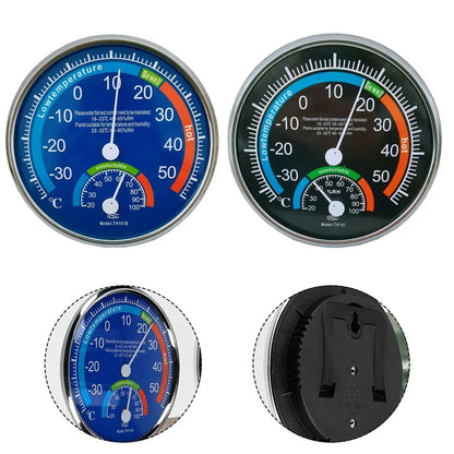 Thermometer Hygrometer for Thermo Analogue Humidity Room climate Control Inside