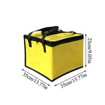 High-capacity Non-Woven Thermal Lunch Bag Insulation Food Package Portable Camping Picnic Pack Bags Cooler Drink Carrier