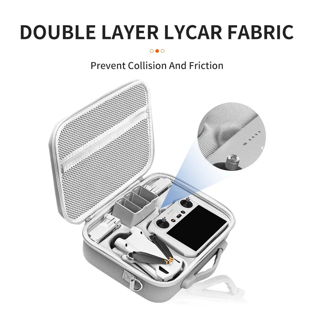 Portable Carrying Case for DJI Mini 3 Pro Storage Bag Mini3/Mini3 Pro Drone Accessories Snowflake Cloth Splash-proof Handbag
