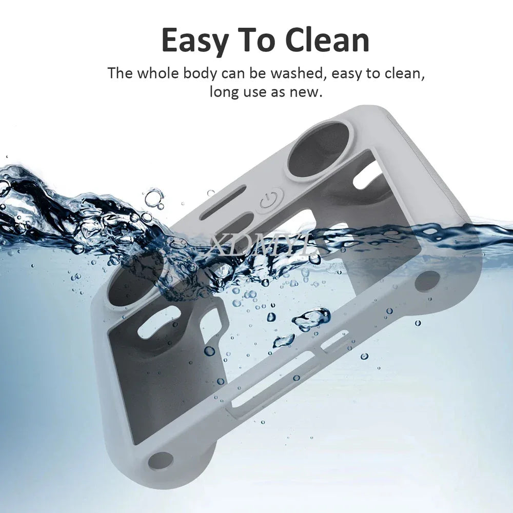 Silicone Case Protective Cover for DJI Mini 3/Mini 4/Mini 5 Pro/Flip/AIR 3S/Mavic 3/4 Pro/Neo/RC/RC 2 Remote Control Accessories