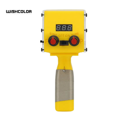 Wishcolor Handheld Tesla Coil Rechargeable Solid State Tesla Coil Manual & Automatic Modes with Yellow Shell