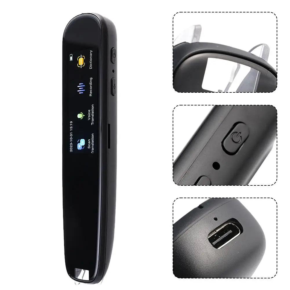 Portable Scanner Mini Handheld Document A4 Book Scanner for JPG PDF Format 300/600/900 DPI Scan Reader Pen Languages Translation