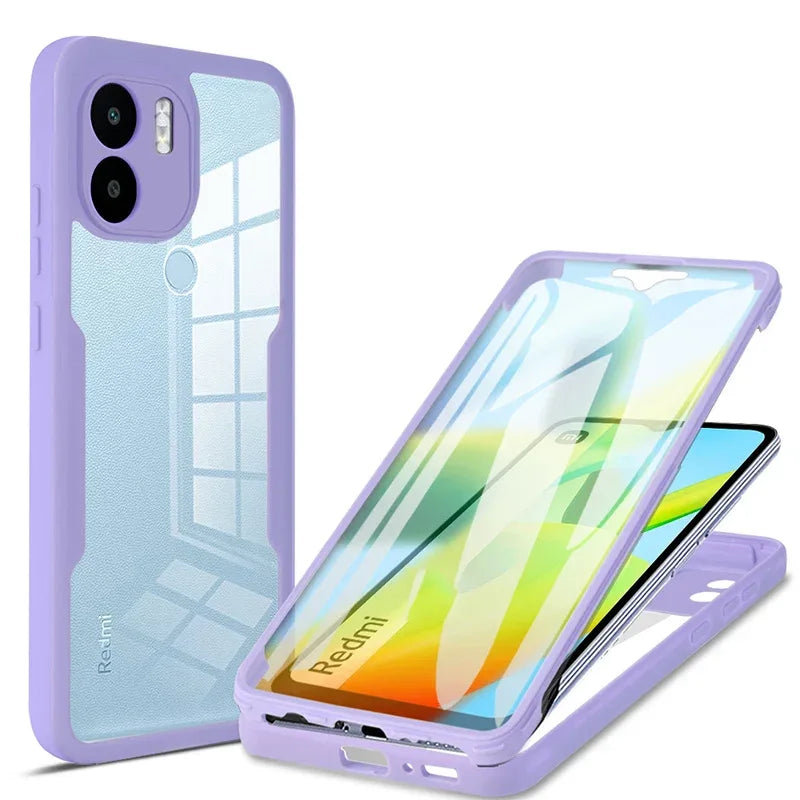 360 Full Body Protective Phone Case For Xiaomi Mi 14 Ultra  Mi14 13 12 Pro Xiaomi 13T 12T Mi 13 12 Lite 12X Built Screen Cover