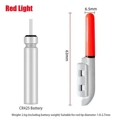 1PC Night Fishing Electronic Rod LED Light Stick Luminous Glow Waterproof Rock Fishing Float Tackle Accessories CR425 Battery