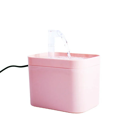 1000ml Automatic Pet Water Fountain Transparent USB Power Cat Water Dispenser for Indoor Dog and Cat Water Feeding Supplies