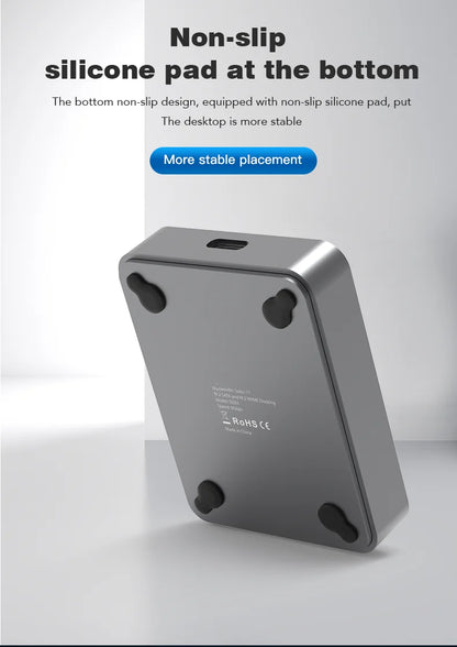 HDD Docking Station M.2 Caddy Box Base Adapter SATA/NVMe SSD Dual Protocol Solid State Mobile Hard Disk Enclosure USB C