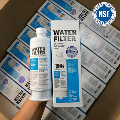 4 PCS DA97-17376B Refrigerator Water Filter Compatible For Samsung HAF-QIN/EXP, HAF-QIN, DA97-08006C, RF28R7351SG, RF23M8070SR