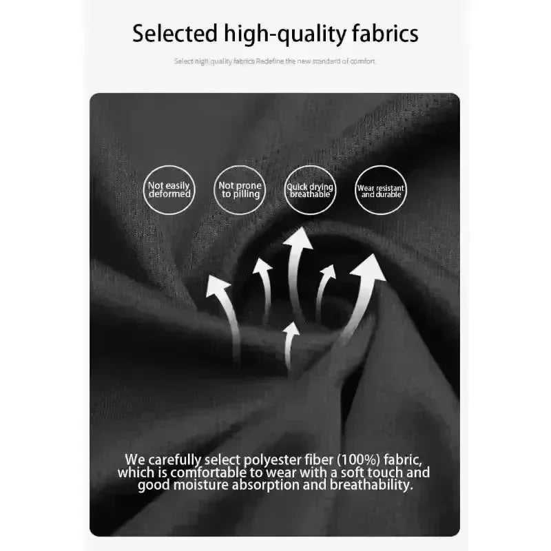 2026 Men's Quick-Drying Casual Sports T-Shirt Breathable Comfortable Adult & Children's Short-Sleeved Training Set