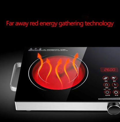 Electric ceramic stove for home cooking, barbecue, hot pot, tea making, intelligent induction cooker
