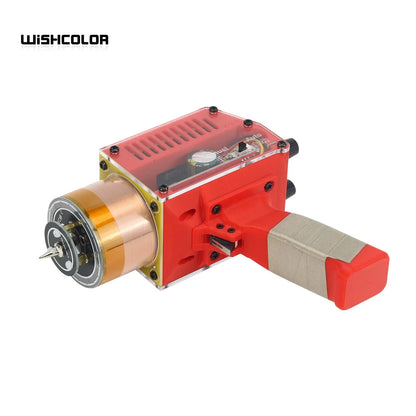 Wishcolor Handheld Tesla Coil Rechargeable Solid State Tesla Coil Manual & Automatic Modes with Yellow Shell