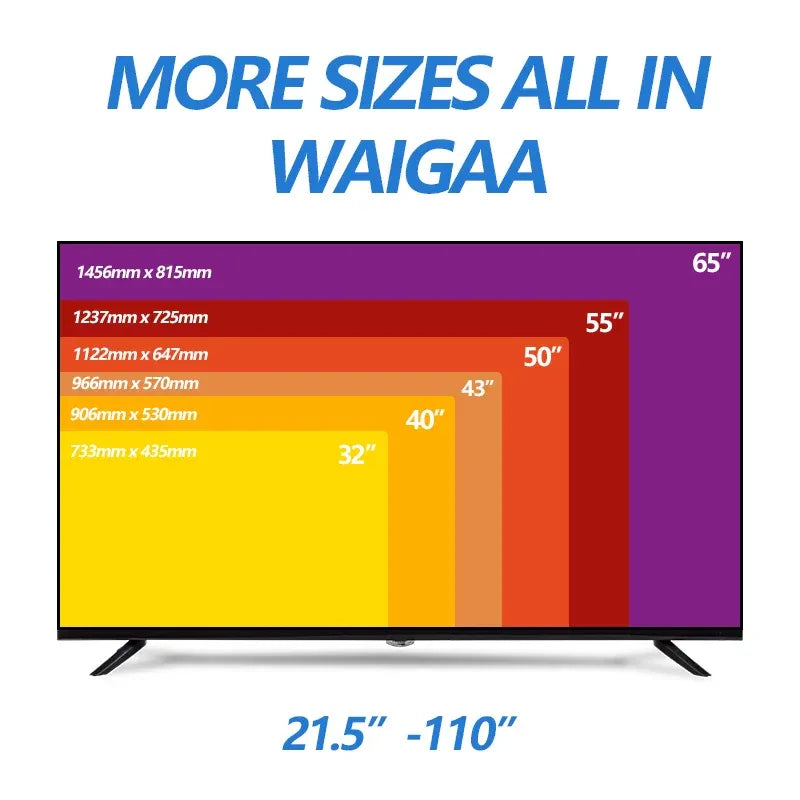 【Hot】Manufacture High Definition LED & LCD Smart TVs 19 24 32 43 50 55 60 65 Inch 2K 4K Android Smart Large Screen TV
