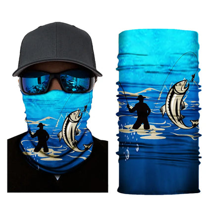 UV Protection Face Mask Neck Gaiter Windproof Scarf Sunscreen Breathable Bandana Balaclava for Sport Outdoor Running Motorcycle
