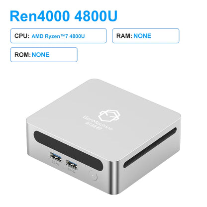 GenMachine AMD Ryzen™ 7 4800U Windows 11 Ryzen MINI PC DDR4 8 Core 16 Thread 1.8GHz Up to 4.2GHz TDP 15W WIFI6 BT5.2 4.2GHz