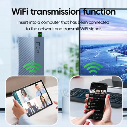 Wireless Network Card 150M Dual Band  Wifi Adapter Driver Free For Desktop Laptop