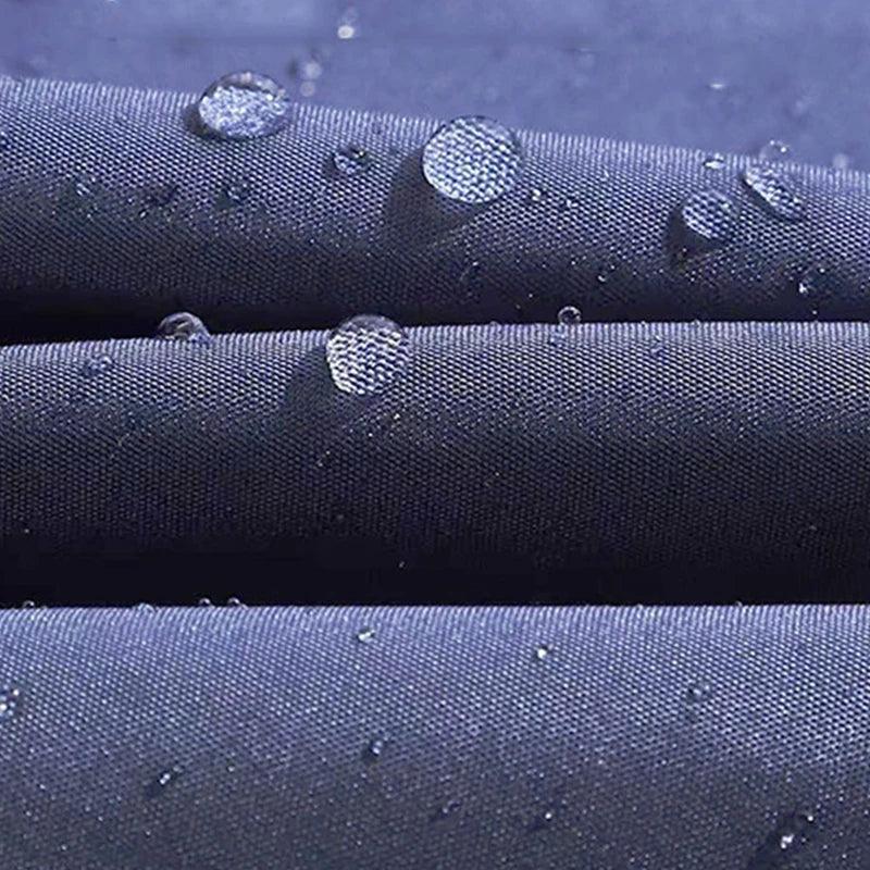 M-4XL Adult Waterproof Rain Trousers Breathable Double-layer Elastic Waist Unisex Outdoor Work Fishing Hiking Raincoat Pants