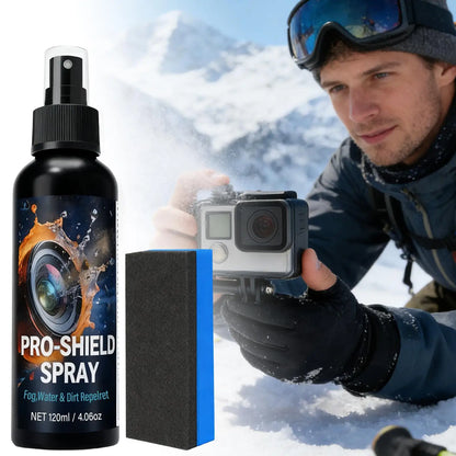 Lens Cleaning 120ml Camera Liquid Solution Eyeglass Cleaning Spray For Swim Goggles Mirrors Workplace Sports Daily Commuting
