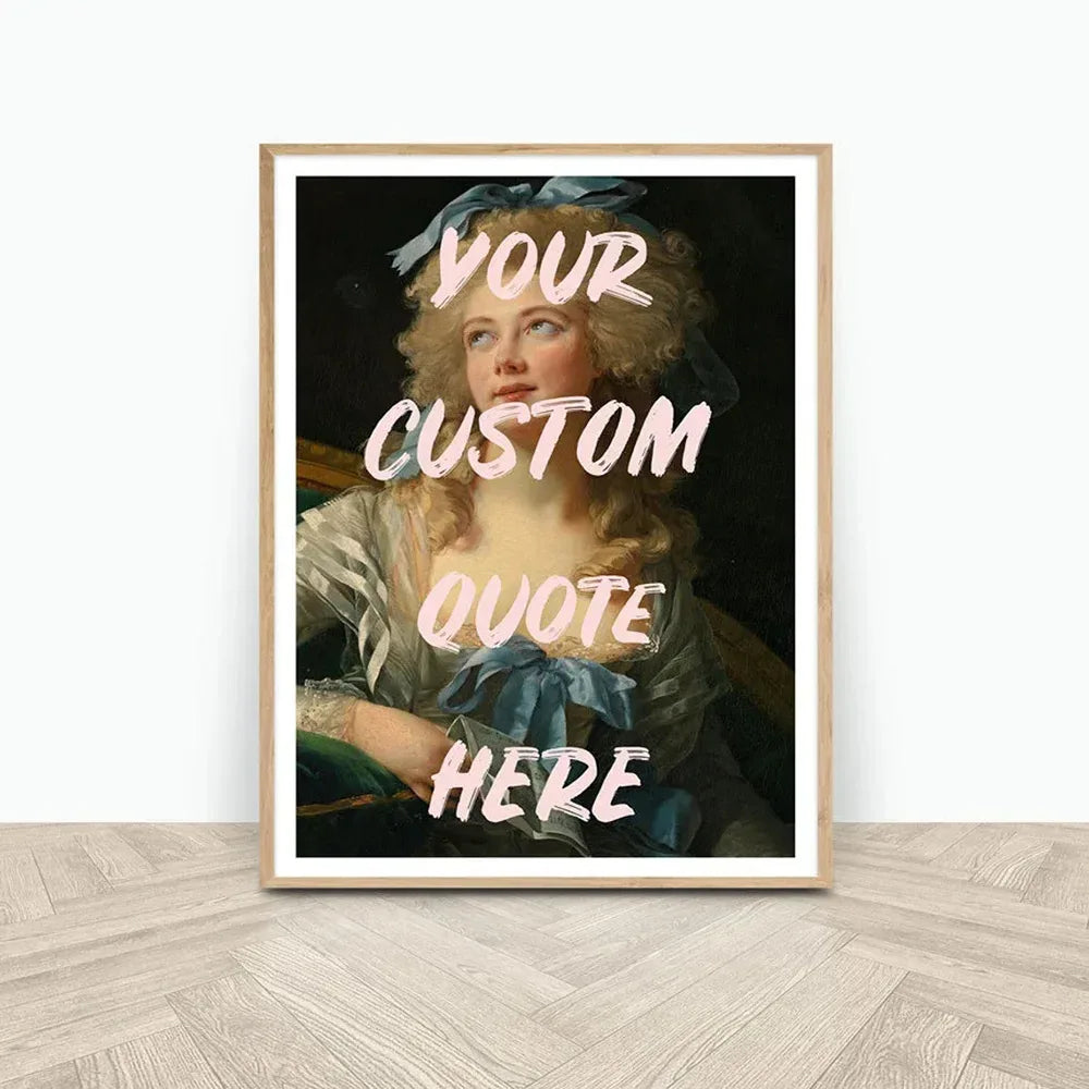 Custom Poster Printing Poster Or Canvas from Photo Print Your Own Design Wall Art Home Decor Movie & Family Canvas Custom Gift