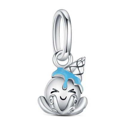 Elegant Mother's Day gifts For mom Ballet Pendant Fit Original Bracelet Diy Jewelry Fine Perfect Heart Rainbow Charm Daily Wear