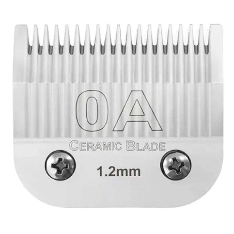 Pet Dog Cat Detachable Ceramic Blade Compatible with Andis,Oster A5 & 76,Wahl KM 10 Series Animals Grooming Clippers