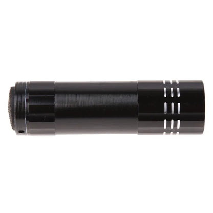 9/12 LED Protable UV Flashlight Black Light 395 NM Ultraviolet Torch Blacklight Detector for Dog Urine Pet Stain and Bed Bug