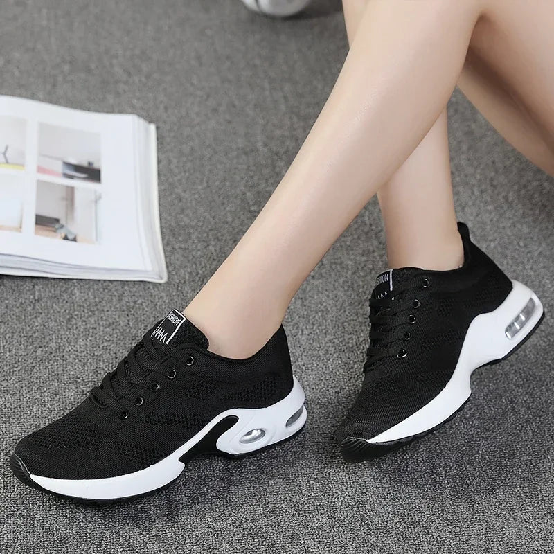 MAEDEF New Fashion Ladies Casual Shoes Summer Light Mesh Breathable Shoes Women's Sports Shoes Outdoor Anti-slip Training Shoes