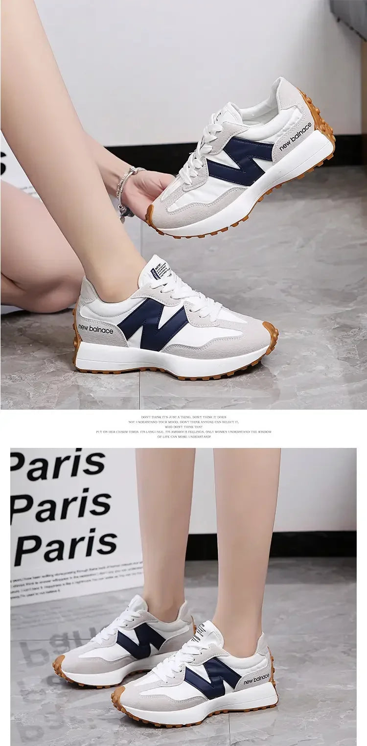 2026 New Women Casual Shoes Fashion Breathable Walking Flat Shoes Sneakers Women 2025 Gym Vulcanized Shoes White Female Footwear