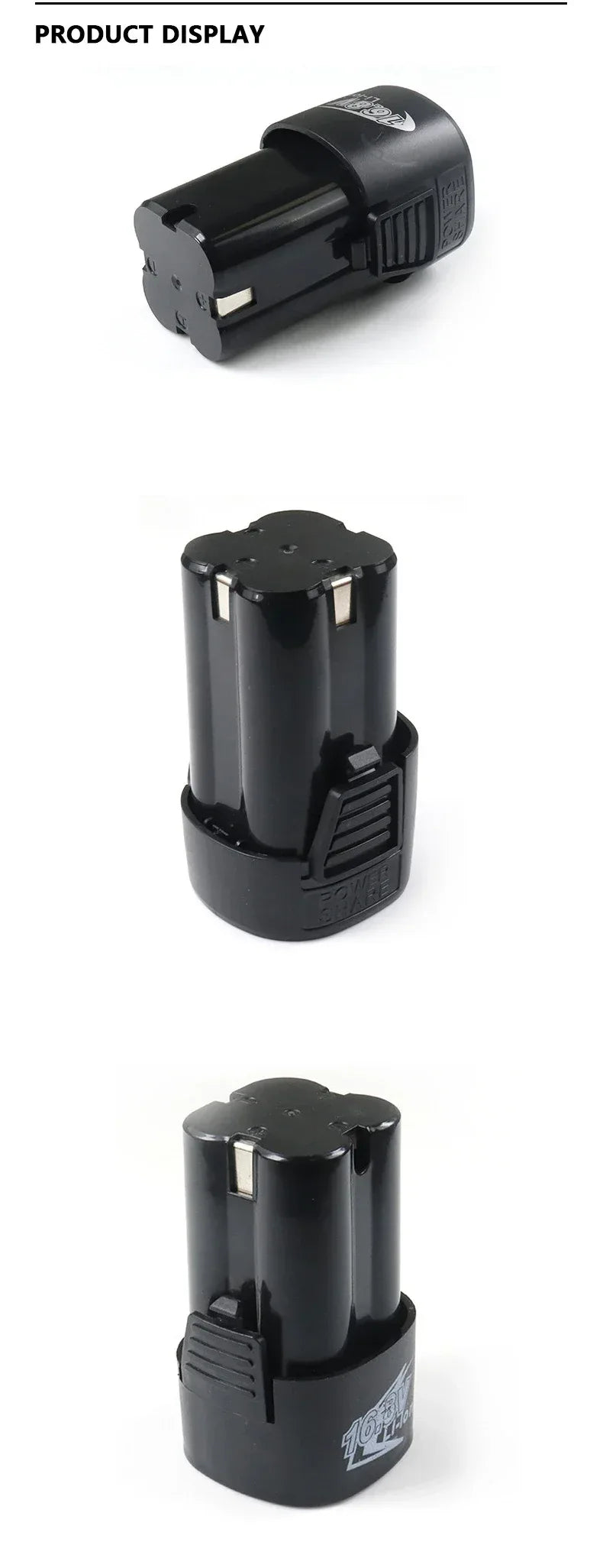16.8V 2000mAh Rechargeable Lithium Battery for Angle Grinder Electric Drill Electric Screwdriver Electric Shear Spare Battery