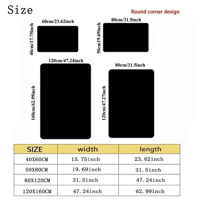 Vintgae Guitar Print Area Rugs Non-Slip Carpets for Home Living Room Kitchen Bedroom Rug Machine Washable Floor Mat