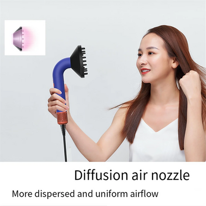New 1 Set for Supersonic R HD18 Hair Dryer Nozzle Soft Diffusion Airflow AntiWind Nozzle Accessories Quick Drying