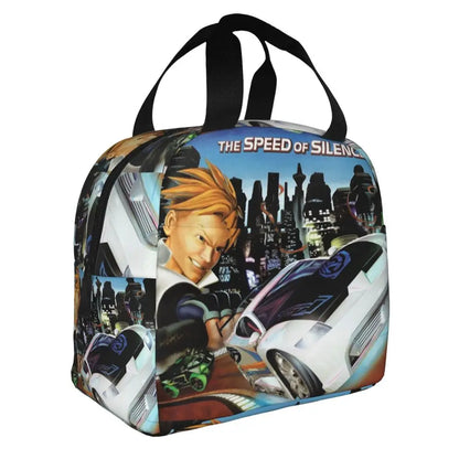 Custom Hot Wheels For Fans Thermal Insulated Lunch Bag Cartoon Sport Car Portable Lunch Container Travel Multifunction Food Box