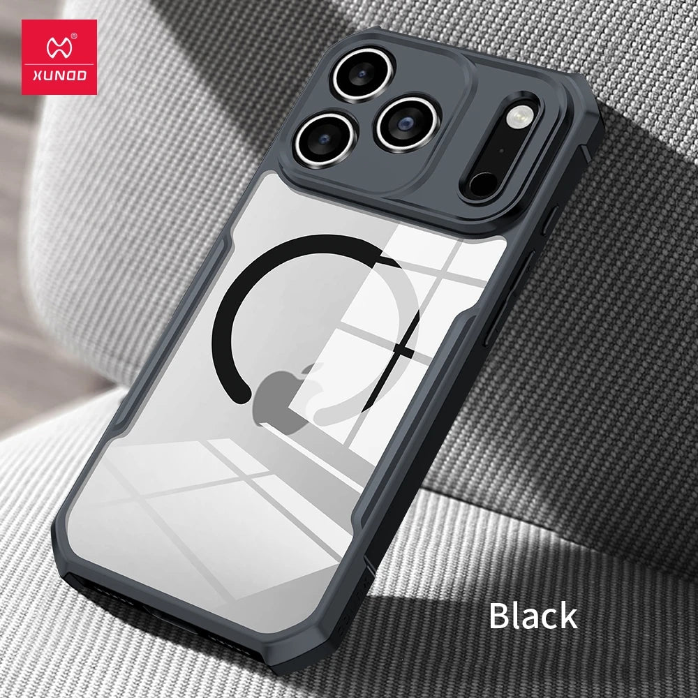 Xundd For iPhone 17 Pro Max For iPhone 17 Pro For iPhone 17 Shockproof Case Transparent case Magnetic Case For iPhone 17 Air