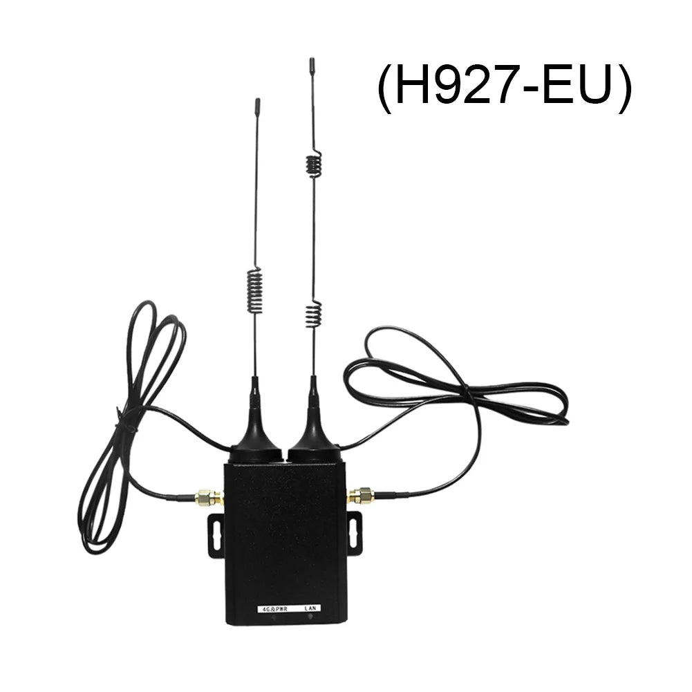 H927 Wireless Router WIFI Router Industrial Grade 4G LTE SIM Card Router wit External Antenna Support 16 WiFi Users for Outdoor