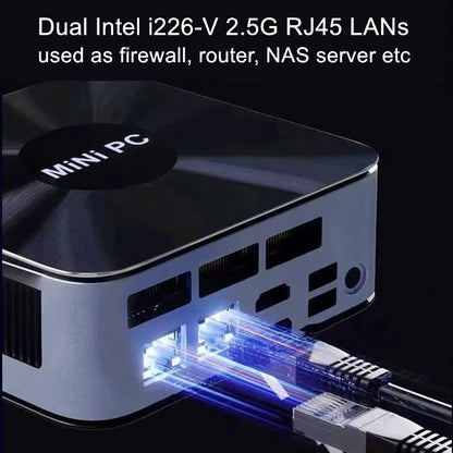 Topton Solid Nuc D17 Gaming Mini Computer Intel i7 1360P/1365U ES Thunderbolt 4 2*DDR5 2*2.5G LAN Firewall PC Windows 11 WiFi6E