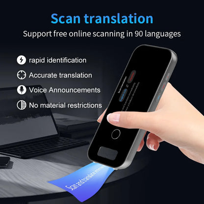Scan Translation Machine Support 148 Language Translator Device AI Translator With ChatGPT Translator offlin Translation Tourism