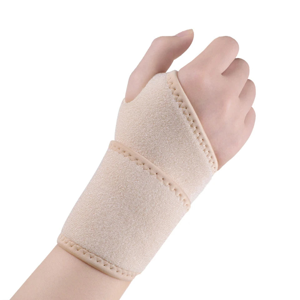 GOBYGO 1Pcs Wrist Support Sport Fitness Wristband Training Safety Hand Bands Sprain Gym Wrist Thumb Support Straps Wraps Bandage