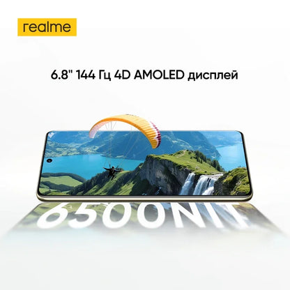 realme 16 Pro Plus Smartphone NFC Snapdragon 7 Gen 4 Chipset 200MP Camera 50MP Periscope Telephoto 7000mAh Battery 80W Charge