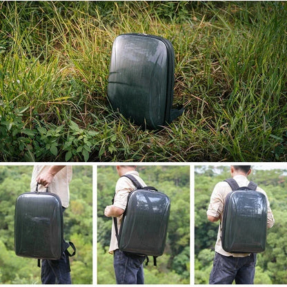 Backpack Hard Case EVA Liner Shock Absorption Waterproof Bag Storage Glasses V2 Motion Joystick Remote Control for DJI FPV Drone