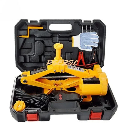 Car Jack 2T/3T12V DC Lifting Tire and Wheel Repair and Replacement Kit SUV Van and Emergency Equipment